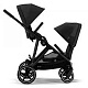 Прогулочная коляска для двойни Cybex Gazelle S BLK 2024