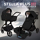 Коляска Sweet Baby Stella Plus Neo Black