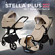 Коляска Sweet Baby Stella Plus Neo Beige