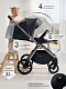 Коляска 3в1 Sweet Baby Verde Blue (Silver Glossy)