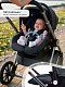 Коляска 3в1 Sweet Baby Verde Blue (Silver Glossy)