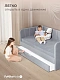 Диван - кровать 160х80 см Crecker ткань Микровелюр