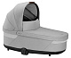 Спальный блок Cybex Cot S Lux Lava Grey с дождевиком