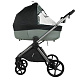 Коляска 2 в1 Teffy короб+прогулка Sage Green/Graphite