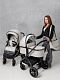 Коляска детская 2 в 1 Amarobaby Motus, белый