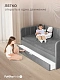 Диван - кровать 160х80 см Crecker ткань Микровелюр