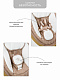 Электронные качели детские AMAROBABY ERGO SWING, бежевый