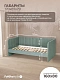 Диван - кровать 160х80 см Crecker ткань Микровелюр