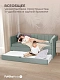 Диван - кровать 160х80 см Crecker ткань Микровелюр