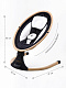 Электронные качели детские AMAROBABY ERGO SWING, черный