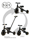 Велосипед трехколесный Qplay T80 Stager Black